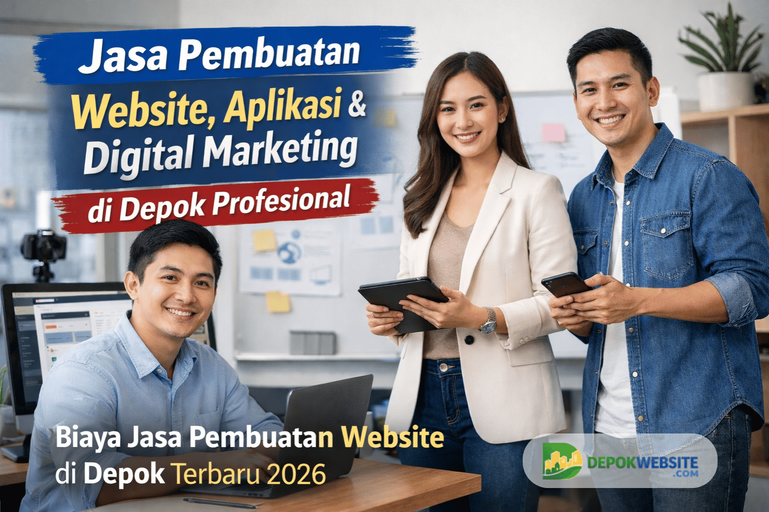 Jasa Pembuatan Website di Depok Profesional